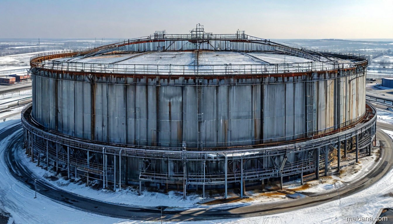 Антидроновая защита резервуара РВС-50000 Перми — ЗОК ЗАСЛОН по СП 542