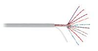 Кабель NIKOLAN U/UTP, 10 пар, Кат.5, 24 AWG, внутренний/внешний, PVC, 305м 